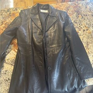 Jones New York leather jacket